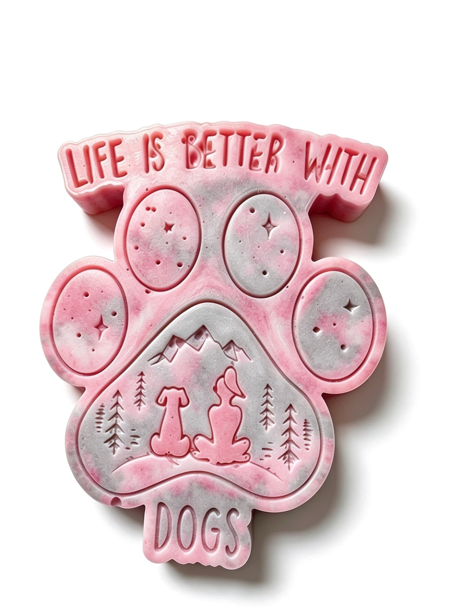 Life is better with dogs wax melt