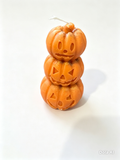3 Tier Pumpkin Candle