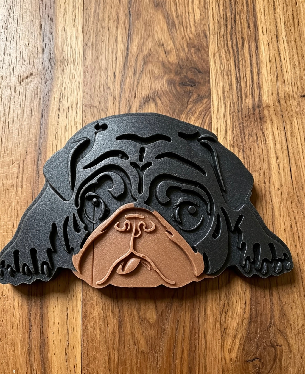 Laying Down Pug Wax Melt