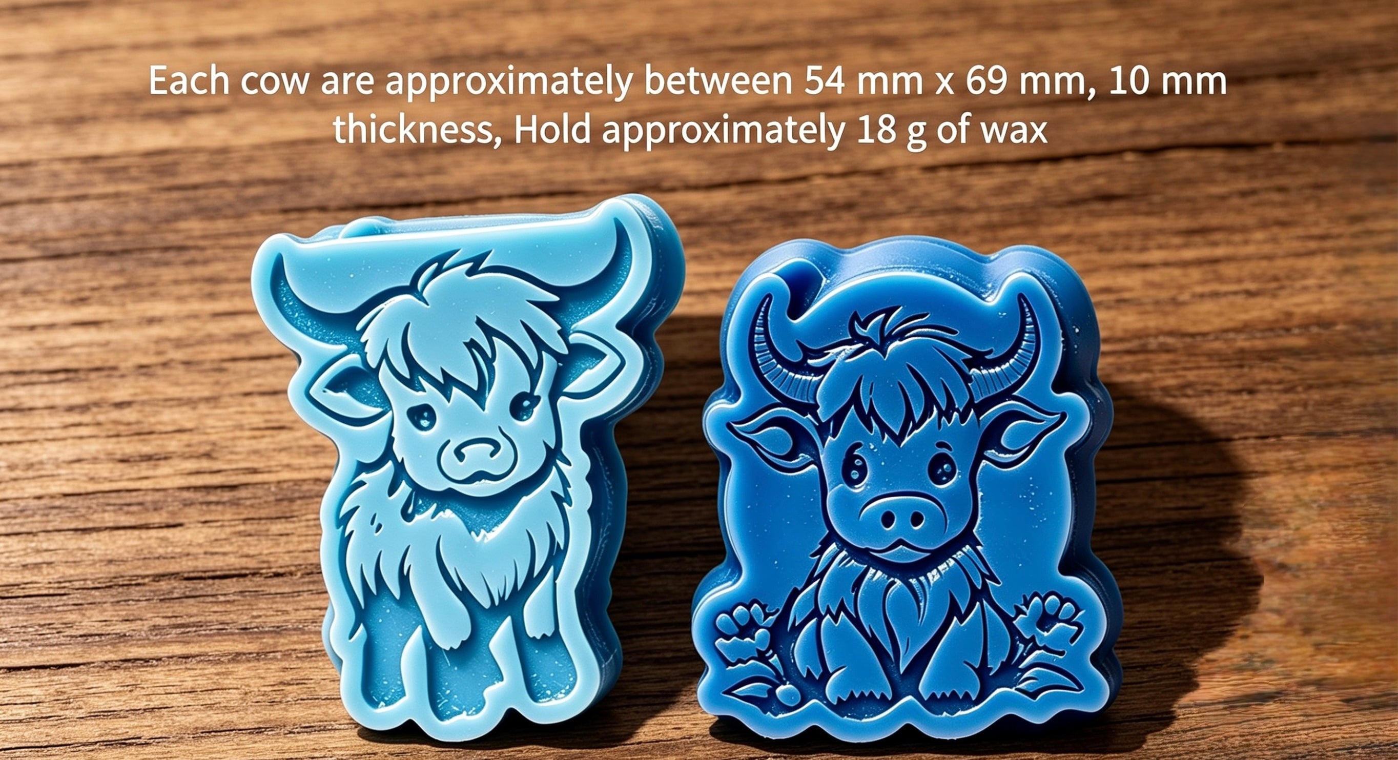 Highland Cow Two Wax Melts