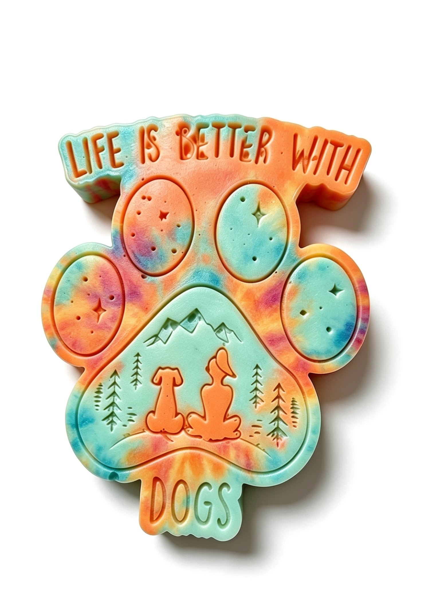 Life is better with dogs wax melt