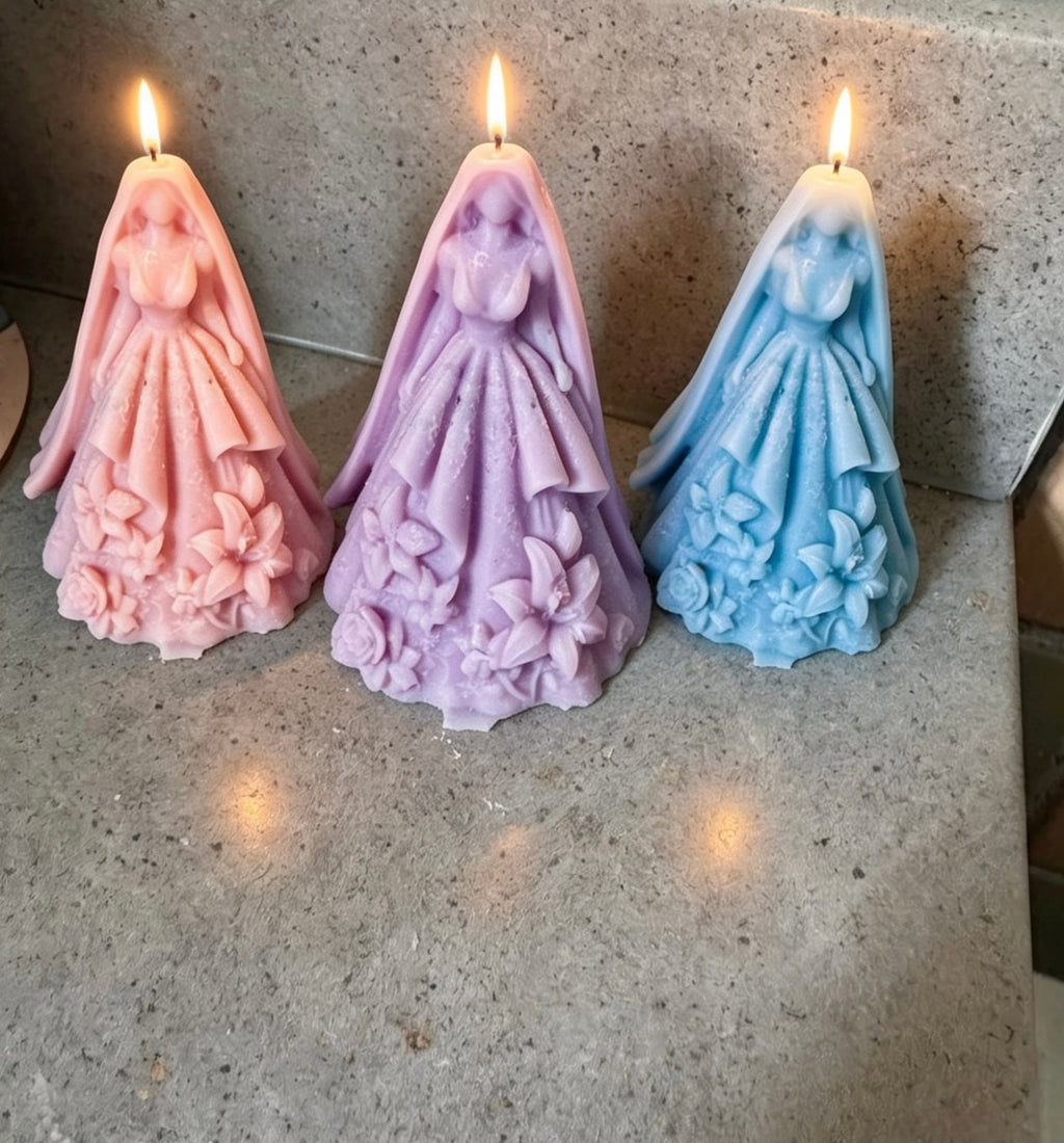 Beautiful Bride Candle