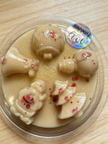 Christmas Clamshell 5 Cavity Winter Spice Scent