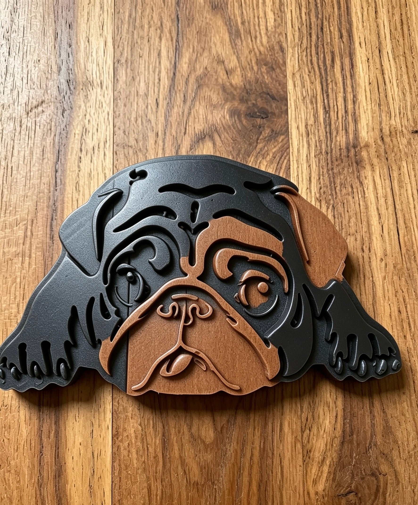 Laying Down Pug Wax Melt