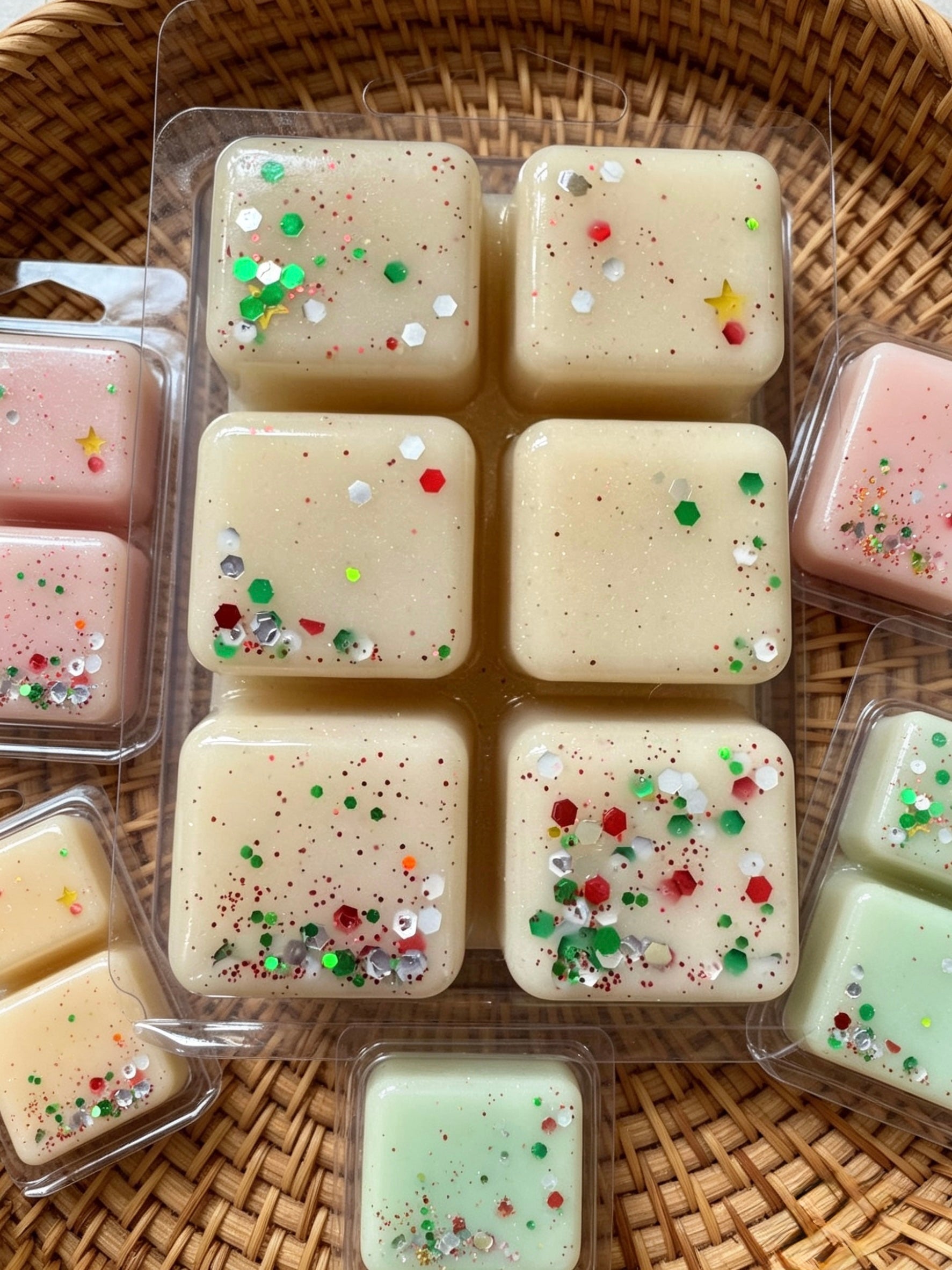 6 Cavity Wax Melt Bar Winter Spice Scent