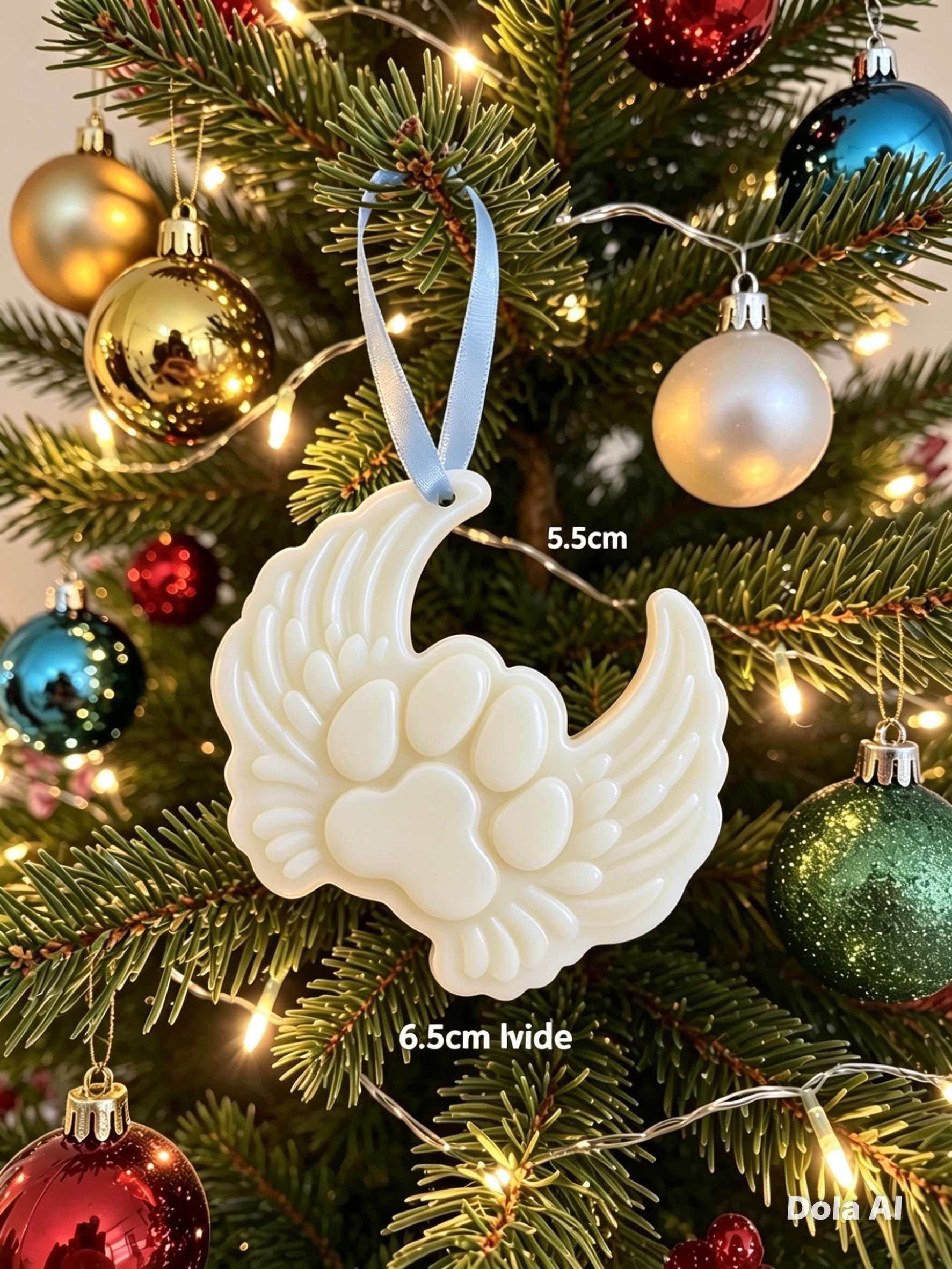 Angel Wings Scented Tree Decoration Wax