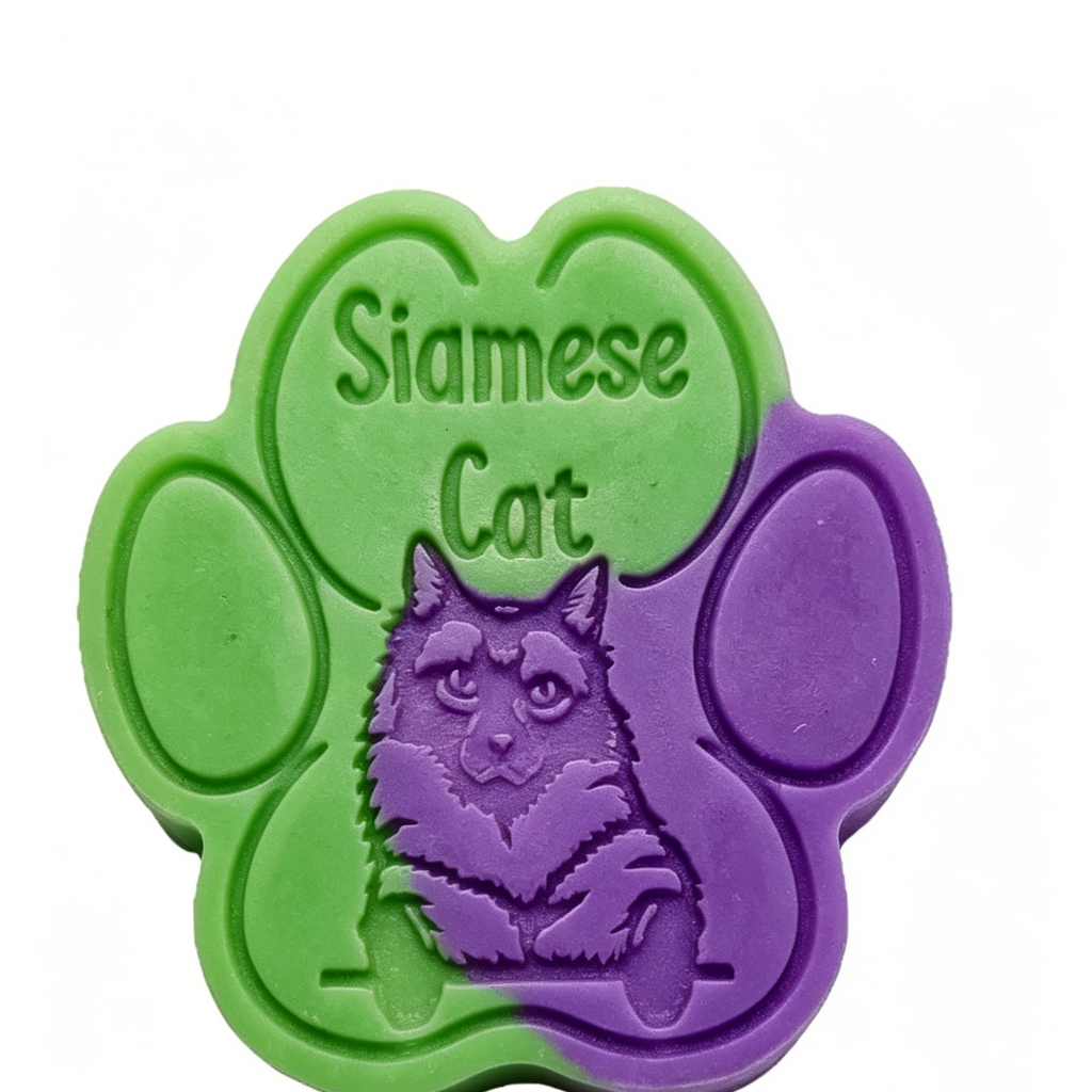 Cat Paw Wax Melts Various Breeds Custom Animal Lover Gift Novelty Stocking Filler