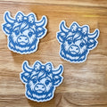 3 Highland Cow Faces Wax Melts