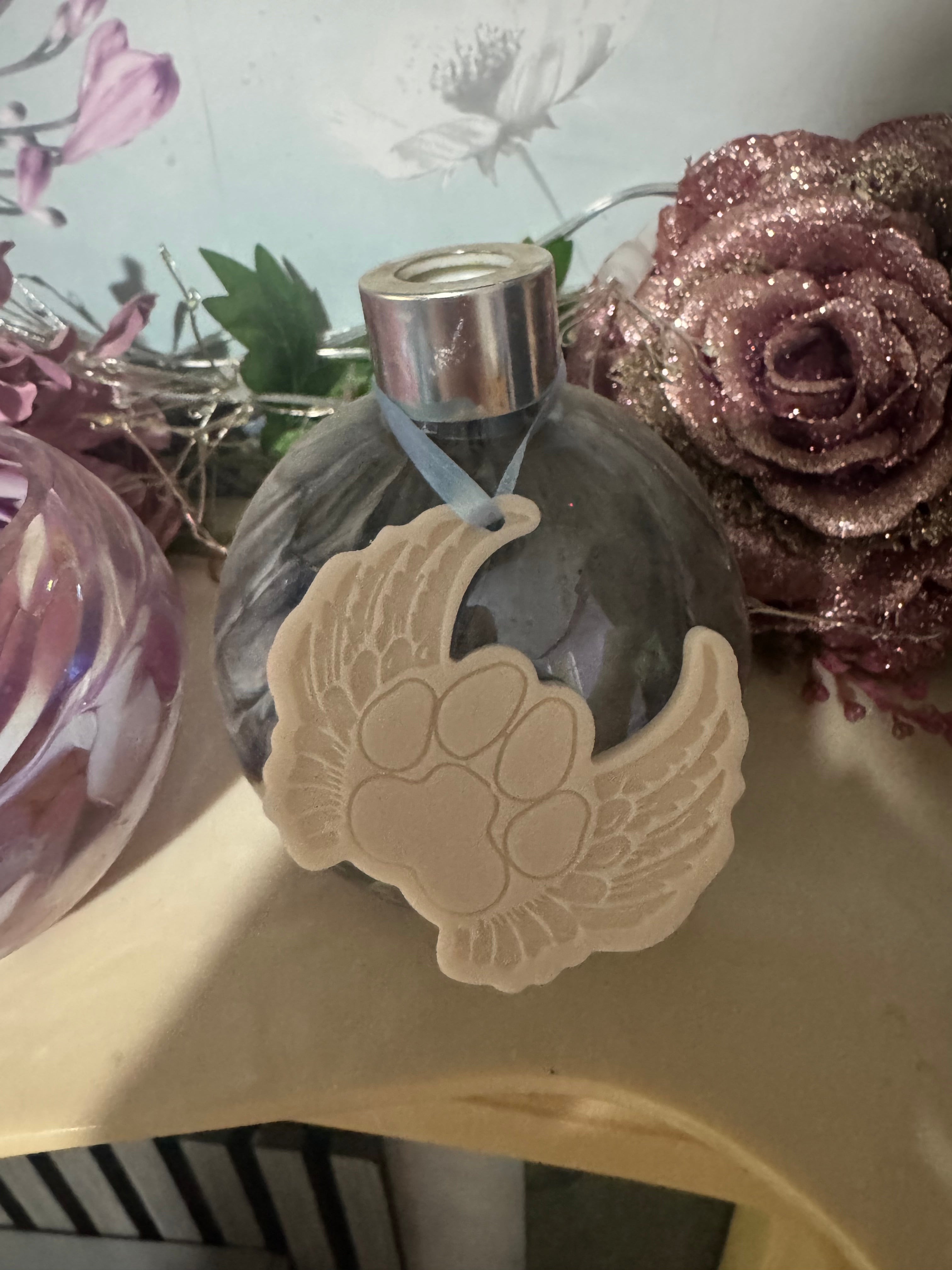 Angel Wings Scented Tree Decoration Wax