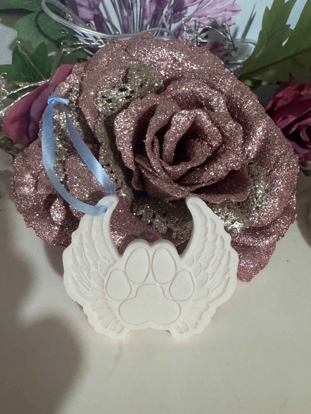 Angel Wings Scented Tree Decoration Wax