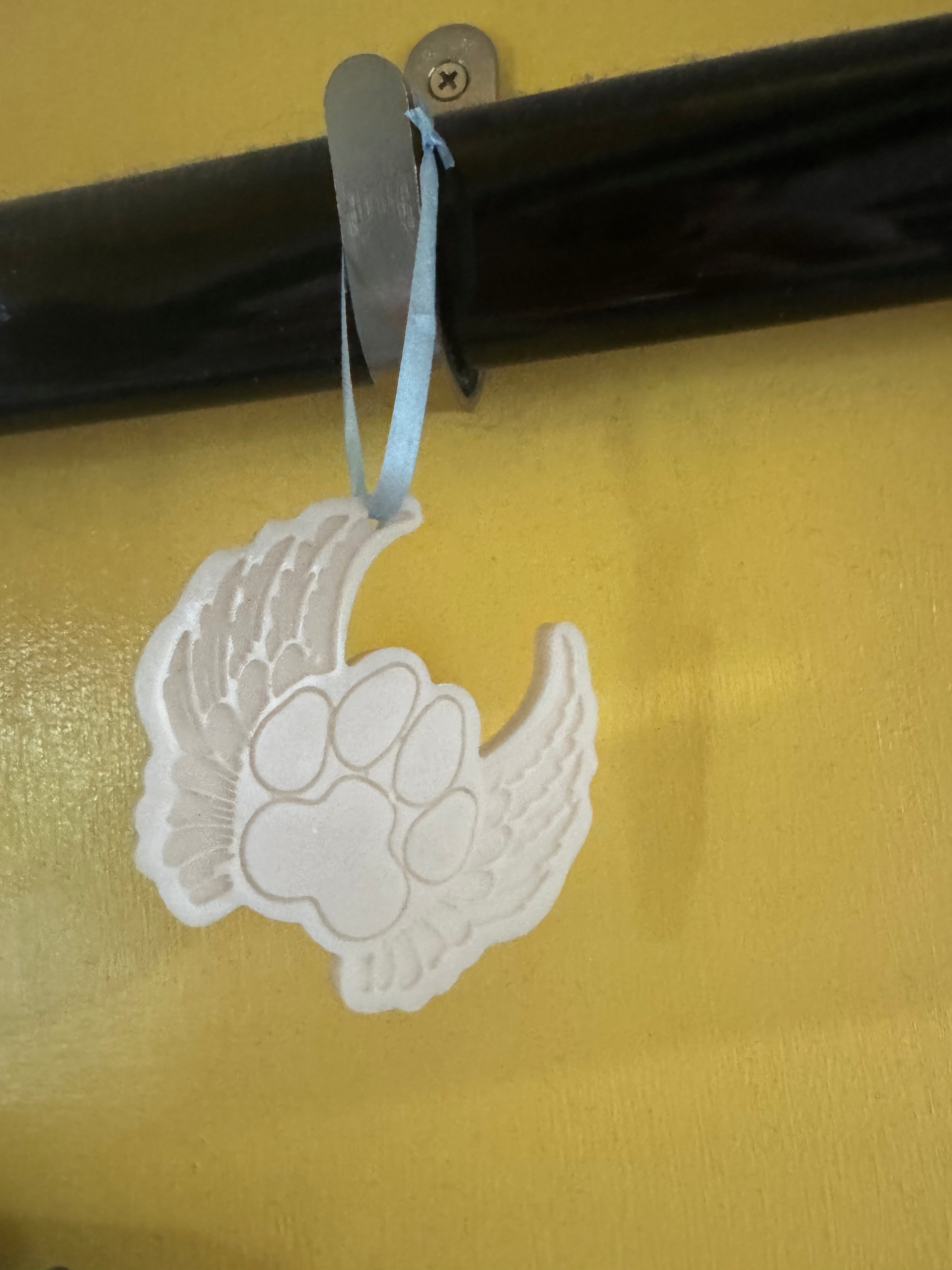 Angel Wings Scented Tree Decoration Wax