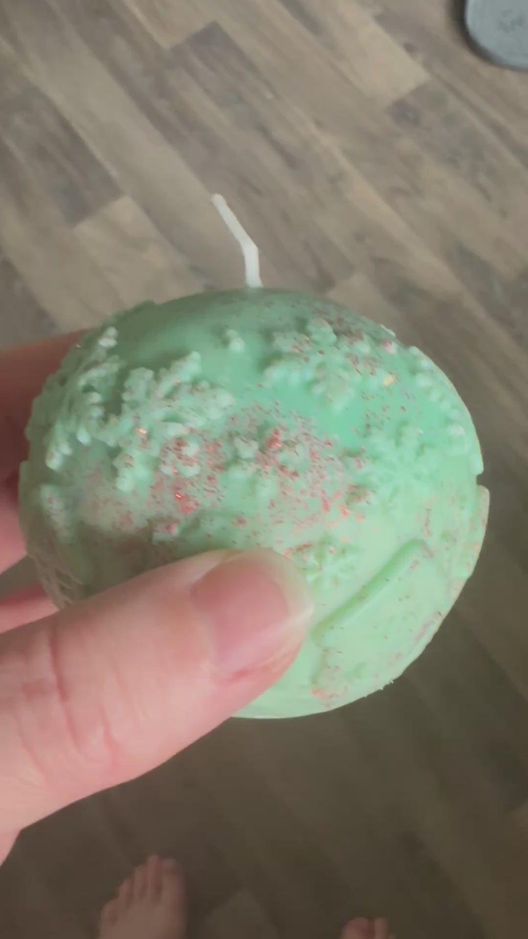 Christmas Design Candle